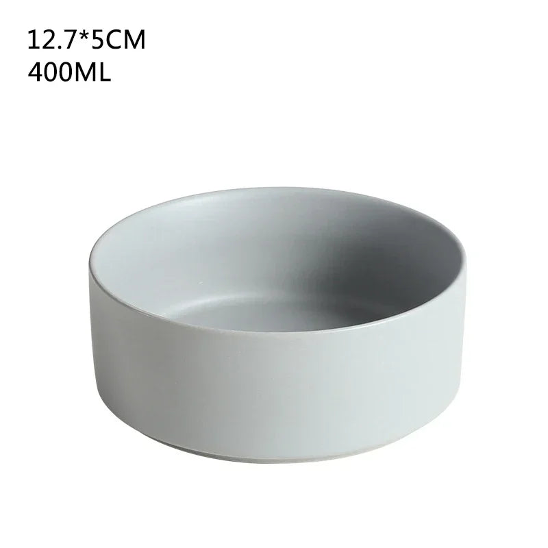 A5 Self-Assembly Ceramic Double Cat Bowl Dog Bowl 400ML Pet Feeding Water Bowl Cat Puppy Feeder Product Suppliesfood Water Bowls