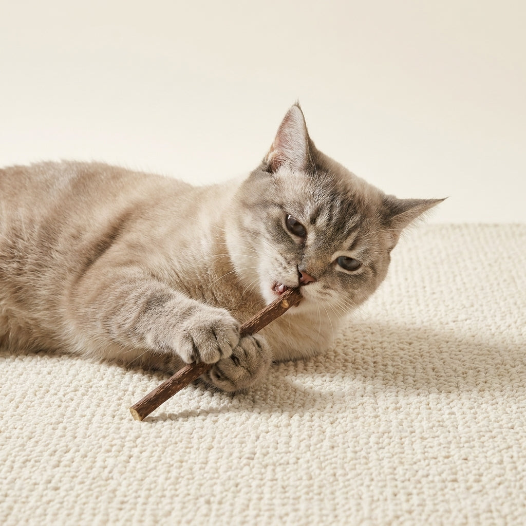 Bâtonnets de Matatabi Naturel pour Chat (Silvervine)